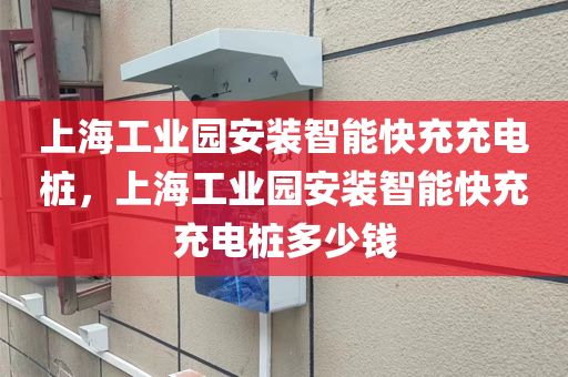 上海工业园安装智能快充充电桩，上海工业园安装智能快充充电桩多少钱