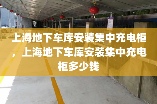 上海地下车库安装集中充电柜，上海地下车库安装集中充电柜多少钱