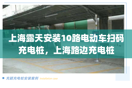 上海露天安装10路电动车扫码充电桩，上海路边充电桩