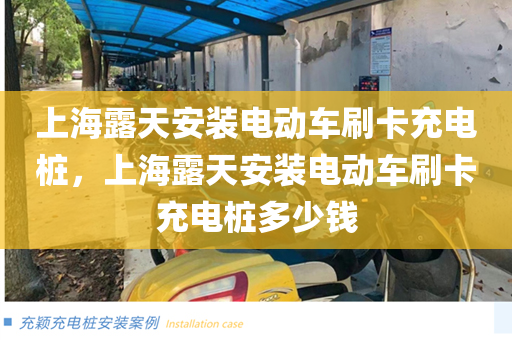 上海露天安装电动车刷卡充电桩，上海露天安装电动车刷卡充电桩多少钱