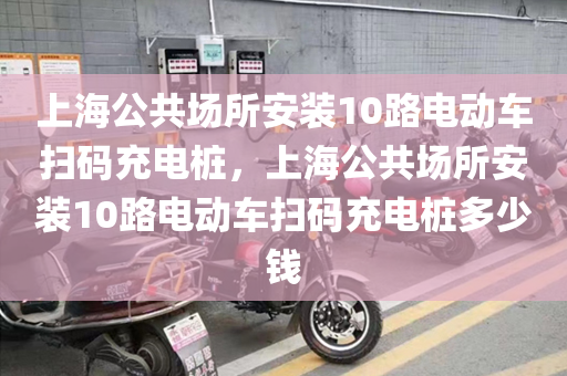 上海公共场所安装10路电动车扫码充电桩，上海公共场所安装10路电动车扫码充电桩多少钱