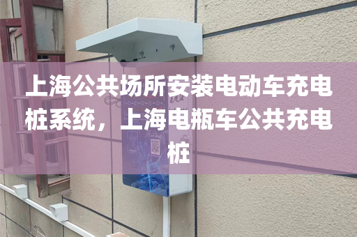 上海公共场所安装电动车充电桩系统，上海电瓶车公共充电桩