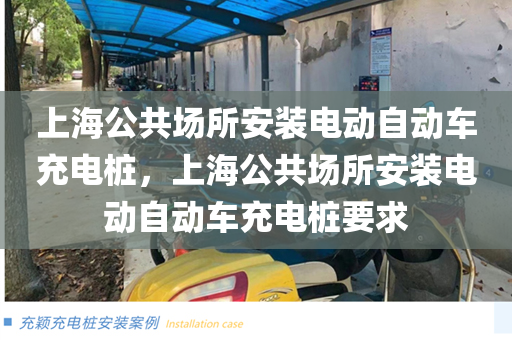 上海公共场所安装电动自动车充电桩，上海公共场所安装电动自动车充电桩要求