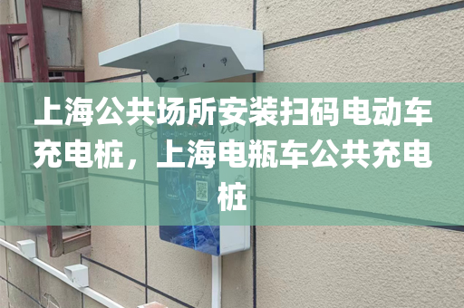 上海公共场所安装扫码电动车充电桩，上海电瓶车公共充电桩