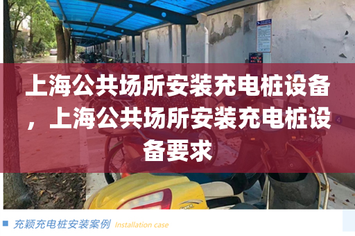 上海公共场所安装充电桩设备，上海公共场所安装充电桩设备要求