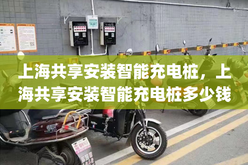 上海共享安装智能充电桩，上海共享安装智能充电桩多少钱