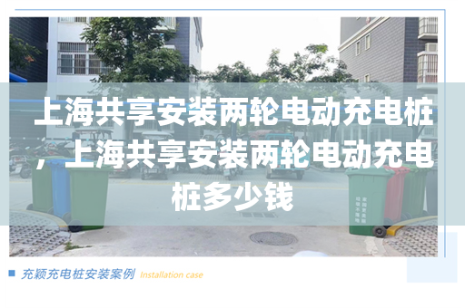 上海共享安装两轮电动充电桩，上海共享安装两轮电动充电桩多少钱