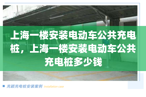 上海一楼安装电动车公共充电桩，上海一楼安装电动车公共充电桩多少钱