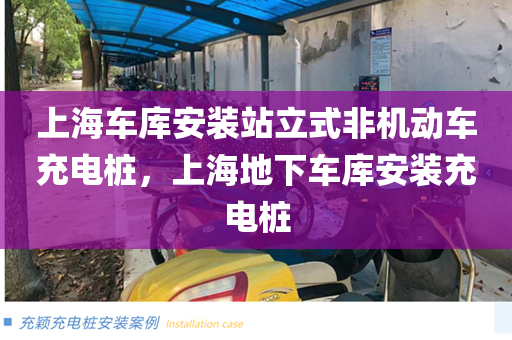 上海车库安装站立式非机动车充电桩，上海地下车库安装充电桩