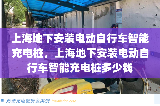 上海地下安装电动自行车智能充电桩，上海地下安装电动自行车智能充电桩多少钱