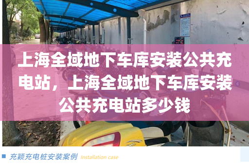 上海全域地下车库安装公共充电站，上海全域地下车库安装公共充电站多少钱
