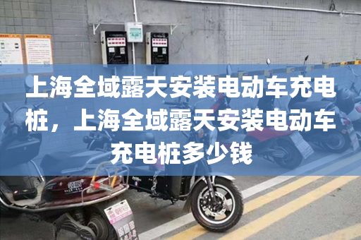 上海全域露天安装电动车充电桩，上海全域露天安装电动车充电桩多少钱