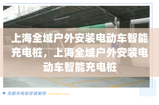 上海全域户外安装电动车智能充电桩，上海全域户外安装电动车智能充电桩