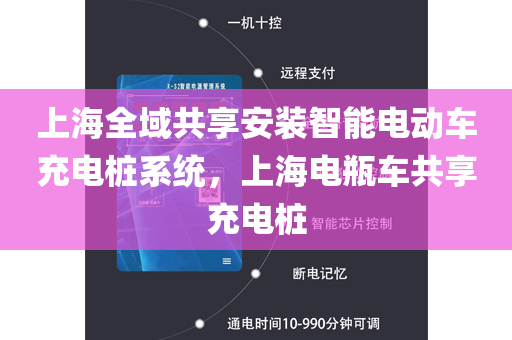 上海全域共享安装智能电动车充电桩系统，上海电瓶车共享充电桩