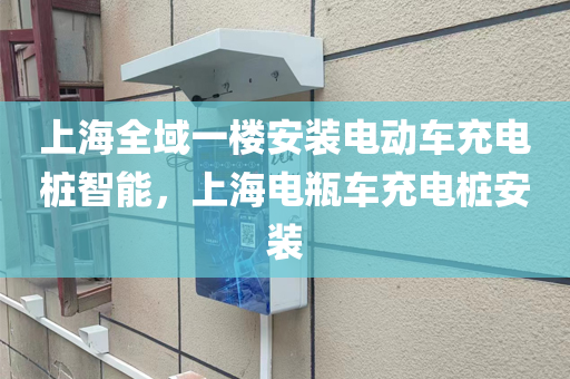 上海全域一楼安装电动车充电桩智能，上海电瓶车充电桩安装
