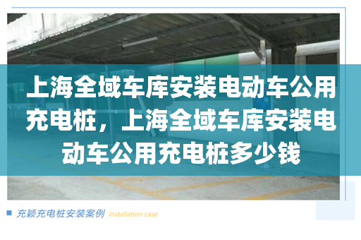 上海全域车库安装电动车公用充电桩，上海全域车库安装电动车公用充电桩多少钱