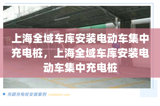 上海全域车库安装电动车集中充电桩，上海全域车库安装电动车集中充电桩