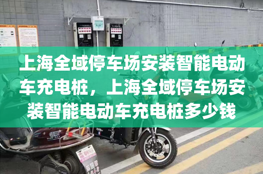上海全域停车场安装智能电动车充电桩，上海全域停车场安装智能电动车充电桩多少钱
