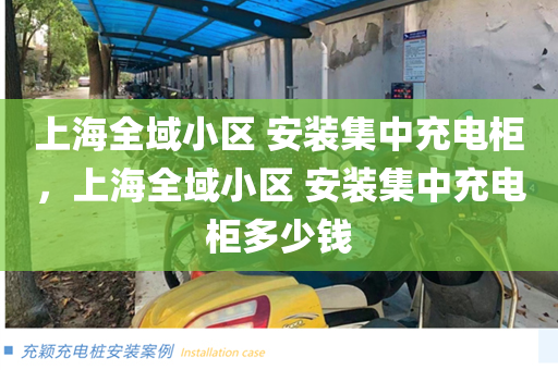 上海全域小区 安装集中充电柜，上海全域小区 安装集中充电柜多少钱