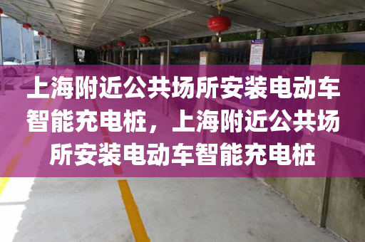 上海附近公共场所安装电动车智能充电桩，上海附近公共场所安装电动车智能充电桩